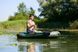 Inflatable boat Kolibri K-230, rowing without decking, green