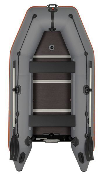 Schlauchboot Kolibri KM-300D Profi (Kolibri KM-300D) Motorkiel Aluminium Payol, dunkelgrau