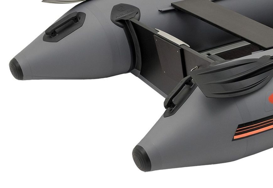 Schlauchboot Kolibri KM-300D Profi (Kolibri KM-300D) Motorkiel Aluminium Payol, dunkelgrau
