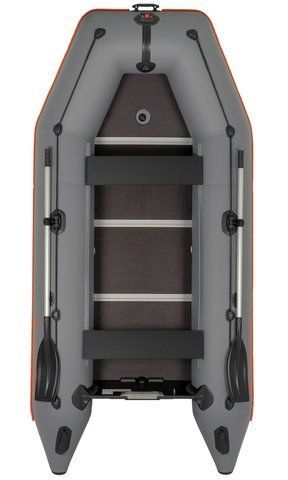 Inflatable boat Kolibri KM-330D Profi (Kolibri KM-330D) motor keel aluminum payol, dark gray