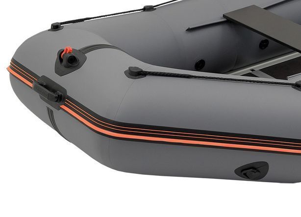 Schlauchboot Kolibri KM-360D Profi (Kolibri KM-360D) Motorkiel Aluminium Payol, dunkelgrau