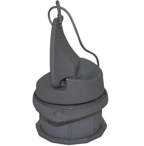 Transom drain valve 24 mm, plug, Kolibri gray (11.0021.63)