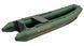 Inflatable canoe Kolibri KM-330C without decking, green