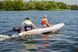 Inflatable canoe Kolibri KM-330C without decking, green