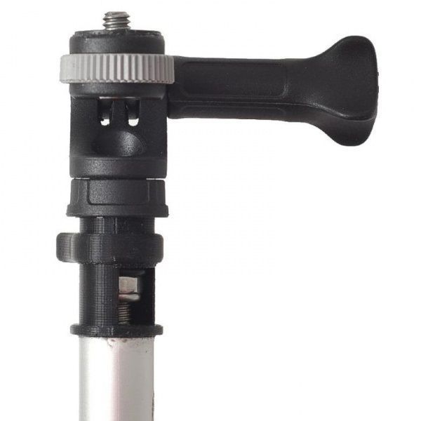 Teleskopischer dreistufiger Actionkamerahalter FASTEN 1100 mm lang mit Dreh- und Neigefunktion (Ng1100) 122395 фото