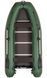 Inflatable boat Kolibri KM-330DSL (Kolibri KM-330DSL) motor keel plywood, green