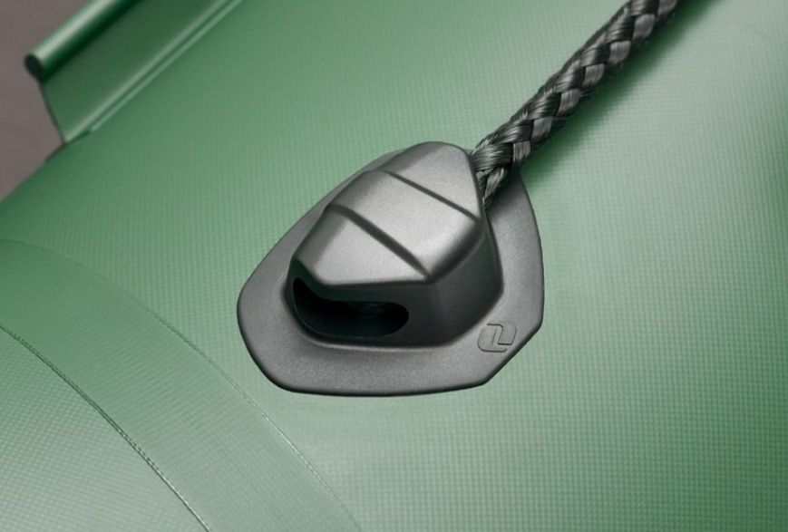 Endschienenhalter Kolibri f&uuml;r Schlauchboote, 2 L&ouml;cher, schwarz (11.116.62)