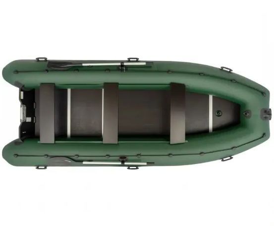 Schlauchboot Kolibri KM-450DSL (Kolibri KM-450DSL) Motorkiel Sperrholz Paul, gr&uuml;n