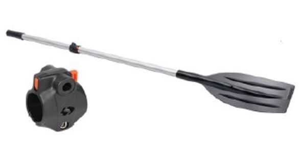 Весло полегшене швидкознімне Kolibri 1.3 м, у зборі, праве, чорне, (K-220 - K-240) (12.101.62.2) 121423 фото
