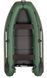 Inflatable boat Kolibri KM-300DL (Kolibri KM-300DL) motor keel book, green
