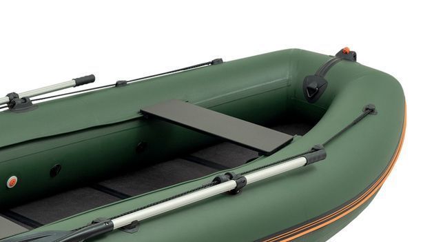 Inflatable boat Kolibri KM-330DL (Kolibri KM-330DL) motor keel book, green