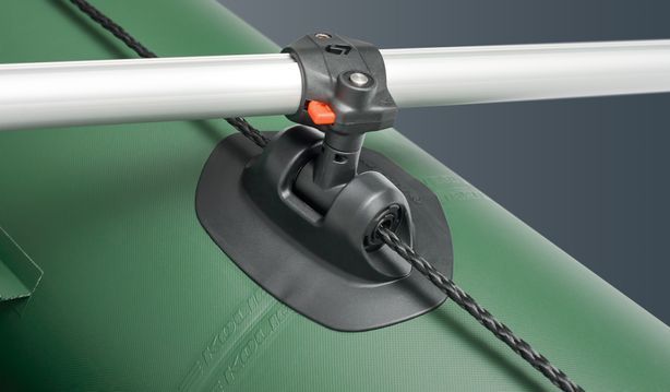 Inflatable boat Kolibri KM-330DL (Kolibri KM-330DL) motor keel book, green