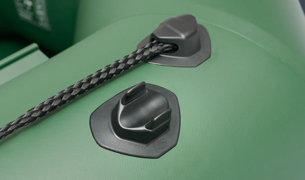 Inflatable boat Kolibri KM-330DL (Kolibri KM-330DL) motor keel book, green