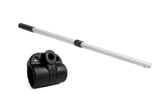 Kolibri Spindelbaugruppe 1000 mm, f&uuml;r Ruder 1300 mm und 1500 mm, hellgrau (12.001.1.63)