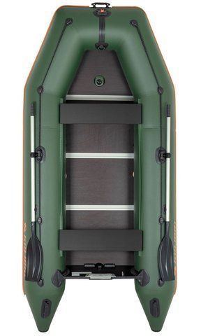 Schlauchboot Kolibri KM-330D Pro (Kolibri KM-330D) Motorkiel Sperrholz, gr&uuml;n