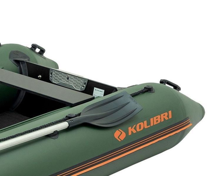Schlauchboot Kolibri KM-360D Pro (Kolibri KM-360D) Motorkiel Sperrholz, gr&uuml;n
