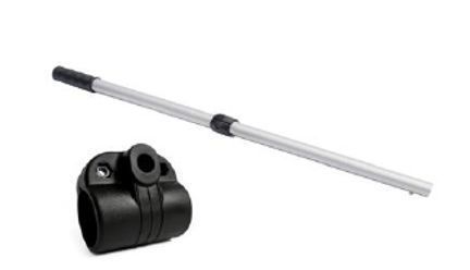 Kolibri Spindelbaugruppe 1000 mm, f&uuml;r Ruder 1300 mm und 1500 mm, schwarz (12.001.1.62)