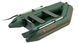 Inflatable boat Kolibri KM-245, motor, without decking, green
