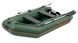 Inflatable boat Kolibri KM-260, motor, without decking, green