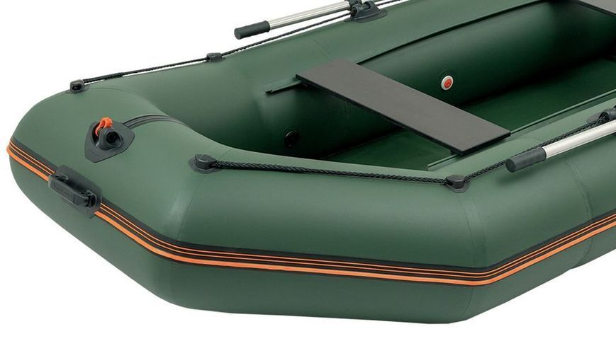 Schlauchboot Kolibri KM-330, Motor, ohne Deck, gr&uuml;n