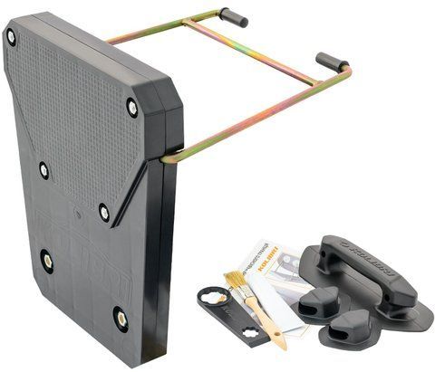 Mounted transom with Kolibri mount, black (13.011.0.62)