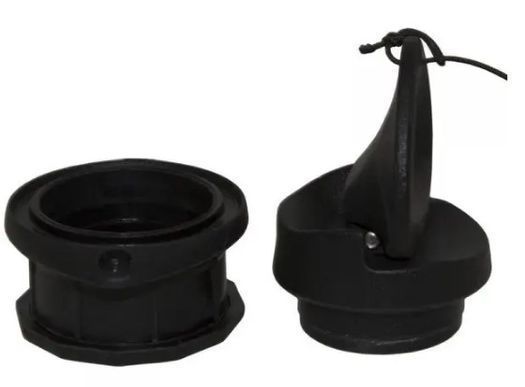 Transom drain valve 24 mm (plug) Kolibri black (11.0021.62)